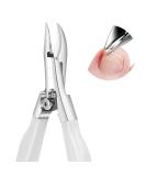 Premium Toenails Trimmer & Nail Snaps for Thick Ingrown Toenails - Stainless Steel Pedicure Cutter with Slip-Resistant Handle - Buy Online on GoSupps.com