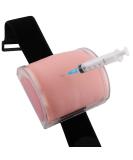 Multi-Functional IM ID and SQ Injection Training Pad - Skin, Subcutaneous Tissue, Muscle Layers - Wearable Design - Buy Online on GoSupps.com