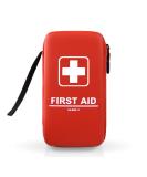 SHBC Compact First Aid Kit (139 Piece) - Adventure Medical Kit with Waterproof Case - Includes Emergency Blanket, Fire Starter, Compass, Wire Saw - for Survival, Home, Car, Camping, Hiking, Hunting, Sports - Buy Online on GoSupps.com