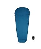 BROWINT Thermolite Sleeping Bag Liner 87x42, with Double Zippers, Adds 25F, Hotel Sleep Sack, Pillow Pocket, Stretch Thermal for Cold Weather - Blue - Buy Online on GoSupps.com