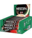 Nescafe 3 in 1 Strong Instant Coffee Packets (Pack of 28) - Convenient & Delicious - Buy Online on GoSupps.com