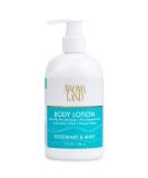 12oz Rosemary Mint Hand & Body Lotion - Nourishing Aromatherapy for Dry Skin with Peppermint Extract - Buy Online on GoSupps.com