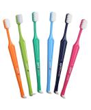 Paro Swiss exS39 Extra Sensitive Toothbrush with Interspace Brush | Ultra Soft Bristles | Unisex | 6 Pack - Buy Online on GoSupps.com