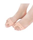 Silicone Toe Separator Spacers for Athletes - Hallux Valgus Correctors & Bunion Relief - Toe Stretcher for Overlapping Toes - Skin Color - Buy Online on GoSupps.com