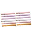 12 Pcs Retractable Lip Brush Set - Portable Lipstick Applicator & Makeup Brushes for Women | Exfoliating Eyeshadow & Lip Mask Brushes - Buy Online on GoSupps.com