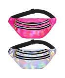 Heyu -Lotus 2 pieces of nosebag women belt bag sport waterproof hip pocket adjustable belt hip pocket for women outdoor sports - Women Waist pack multicolored - Buy Online on GoSupps.com