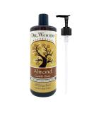Dr. Woods Almond Castile Soap with Organic Shea Butter - 32 oz Pump Bottle - Buy Online on GoSupps.com