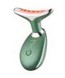 Neck Face Massager - 3 Color Modes & Vibration Facial Sculpting Tool (Green) | Shop Internationally - Buy Online on GoSupps.com