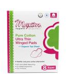 Maxim Hygiene Pure Cotton Ultra Thin Winged Pads - 8 Super Absorbent Pads - Buy Online on GoSupps.com