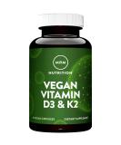 MRM Vegan Vitamin D3 & K2 60 Vegan Capsules - Buy Online on GoSupps.com