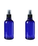 2 Pieces 250ml 9oz Refillable Empty Plastic Spray Perfume Bottle Jars Containers with Cap Makeup Cosmetic Atomizer Bottle Leak Proof Portable Travel Accessories (Blue) - Buy Online on GoSupps.com