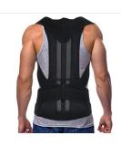 Buy XS-5XL Plus Size Posture Corrector Brace - Back Support for Hunchback & Pain Relief | Adjustable Neck & Shoulder Straightener in Black - Improve Posture Today - Buy Online on GoSupps.com