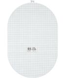 Darice Clear Oval 7 Mesh Plastic Canvas - 12 x 18 | Durable Crafting Material - Buy Online on GoSupps.com