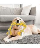 Etaccu Indestructible Dog Toy for Large Dogs | 57cm Cotton Rope with Knots | Durable Tug Toy for Medium Dogs - Yellow - Buy Online on GoSupps.com