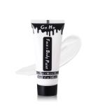 Mysense Clown White Face Paint 2 OZ - Water Based Makeup for Adults, Cosplay, SFX, Halloween - Buy Online on GoSupps.com