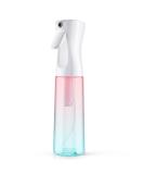 Uraqt 300ml Atomizer Spray Bottle - Salon Water Spray for Hair Plants & Cleaning | Color Gradient Pink Green - Buy Online on GoSupps.com