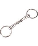 Equinate Pony Water Bridle - Stainless Steel 16mm Double Broken - Anatomical Mouth with Gentle Action - Laser-Engraved Size 11.5cm - Buy Online on GoSupps.com