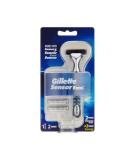 Gillette Sensor Excel Men's Razor + 3 Refill Blades - Self-Adjusting Twin Razor Blades - Buy Online on GoSupps.com