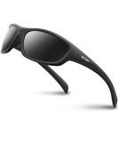 Rivbos sunglasses bicycle glasses cycling glasses sports glasses for women men polarized tr90 super light fragile frame uv400 hiking running golf and fishing rb831 (rb832) 32 black grey - Buy Online on GoSupps.com