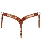 Royal King Cowhide Roper Breast Collar brown - Buy Online on GoSupps.com