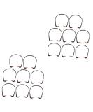 Buy Gatuida 16 Pcs Reusable Earplugs - Noise Cancelling Banded for Shooting Construction & Sleeping | Multipurpose Hearing Protection - International Shipping Available - Buy Online on GoSupps.com