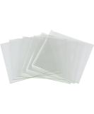 10 Pack Clear Fusible Glass 96 COE - 2x2 Inch Square Tiles - Buy Online on GoSupps.com