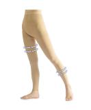 Beister 20-30mmHg Graduated Compression Pantyhose - Unisex Opaque Support Tights for Varicose Veins, Edema, Flight - Beige XL - Buy Online on GoSupps.com
