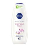 NIVEA Care & Diamond Shower Gel 500 ml - Luxurious Hydration for Glowing Skin | International Shipping Available - Buy Online on GoSupps.com