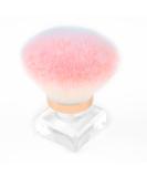 BQAN Nail Dust Brush - Nail Art Powder Remover for Acrylic & UV Gel Nails (Pink) | Perfect for Makeup & Nail Care - Buy Online on GoSupps.com