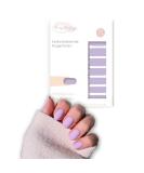 Fairy Nail Foils - Lavender Nail Polish Strips | 16 Nail Stickers for Perfect Home Manicure | International Shipping - Buy Online on GoSupps.com