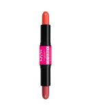 NYX Professional Makeup Wonder Stick - Vegan Hyaluronic Acid Rouge Moisturizing Mixable Texture Honey Orange + Rose 02 - 1 Piece - Buy Online on GoSupps.com
