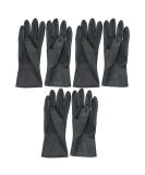 SOLUSTRE 3 Pairs Hair Dye Gloves Black Salon Hair Color Dye Gloves Shampoo Gloves Anti-slip Waterproof Hand Protectors Rubber Gloves for Hairdressing - Size S S (Pack of 3) - Buy Online on GoSupps.com