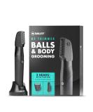 Ballsy B2 Groin & Body Trimmer for Men - Waterproof, Cordless with 2 Quick Change Heads for Close Shave - Buy Online on GoSupps.com