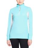 TuffRider Women's Ventilated Long Sleeve Sport Shirt - Aqua, X-Small - Buy Online on GoSupps.com