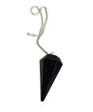 Pendula Natural Stone Blue Crystal Pendulum - Vintage Chakra & Reiki Prophecy Tool | Blue Gold Stone for Meditation - Buy Online on GoSupps.com