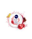 NIVEA Soft Light Moisturizer 200ml - Peppy Pomegranate | Instant Hydration for Face Hand & Body | Non-Greasy Vitamin E & Jojoba Oil | All Skin Types - Buy Online on GoSupps.com