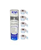 Ican 5 Rolls Barber Neck Strips | Disposable Stretch Paper Neck Protection Bands (500 Strips) - Shop Internationally - Buy Online on GoSupps.com