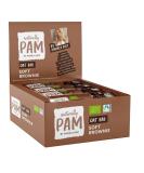 Naturally Pam Oat Bar - Bio & vegan oat bar gluten -free and without a cane sugar - of course delicious cereal bar bar from Pamela Reif - Soft Brownie 12x40g - Buy Online on GoSupps.com