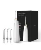Water Flosser for Teeth - Cordless Oral Irrigator Electric Tooth Cleaner with 3 Magnetic Jet Tips & Wireless Charging Base for Home & Travel - Buy Online on GoSupps.com