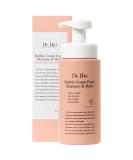 Dr. Bio Bubble Cream Foam Shampoo & Body Wash | Gentle pH Balanced All-in-One Cleanser for Face Body & Hair | Hydrating Hypoallergenic with Probiotics | 15.87oz/450ml - Suitable for All Ages - Buy Online on GoSupps.com