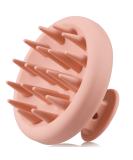 Scalp massage brush silicone Beautlohas. Head massage brush shampoo brush wet & dry hair massage brush improves blood circulation of the scalp hair washing brush perfect for hair growth pink powder - Buy Online on GoSupps.com