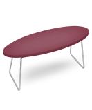Small Nail Arm Rest Cushion - Portable Manicure Hand Rest for Salon & Home Use - Microfiber Leather - Dark Red - Buy Online on GoSupps.com