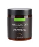 100% Natural Arabica Coffee Body Peeling Cream - Anti-Aging Body Scrub & Face Exfoliant - 250g for Clear Skin - Buy Online on GoSupps.com