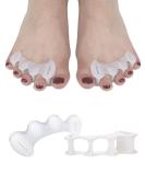 2 Pcs Toe Spacers for Bunion Corrector - Toe Separators for Pain Relief - Toe Spreaders & Straighteners for Women Men (L) - 1 Pair - Buy Online on GoSupps.com