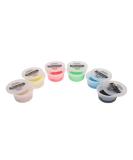 CanDo Theraputty Exercise Material Set - 2 oz - 6-Piece (Tan-Black) | Fabrication Enterprises | International Shipping Available - Buy Online on GoSupps.com