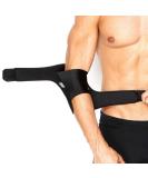 Elbow Brace Support Sleeve | Adjustable Compression Guard for Arthritis Tendonitis & Sports Injury Relief - Buy Online on GoSupps.com