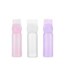 3PCS NEW 60ml White Purple Pink Dyeing Shampoo Bottle Oil Dispensing Comb Hair Dye Applicator Brush Hair Dye Brush Bottle Hair Colour Brush Hair Oil Bottle Dyeing Shampoo Bottle - Buy Online on GoSupps.com