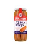 Wikinger 12 Hot Dogs Bockwurst Style in Brine 1030g x 6 - Premium German Delicacy Pack - Buy Online on GoSupps.com