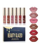 Beauty Sexy 6PCS/ Matte Lip Gloss Sexy Liquid Lipstick Waterproof Long Lasting Moisturizer Professional Lips Balm Makeup 13 - Buy Online on GoSupps.com