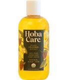 HobaCare Organic Jojoba Oil - 100% Pure Unrefined Cold Pressed for Scalp, Nails & Skin - 8.45 fl oz - Buy Online on GoSupps.com